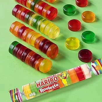 هاریبۆ ڕۆلێت جەلی فاسۆلیا 45 گم