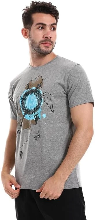 Diadora Men Cotton Printed TShirt