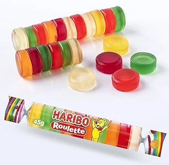 هاریبۆ ڕۆلێت جەلی فاسۆلیا 45 گم