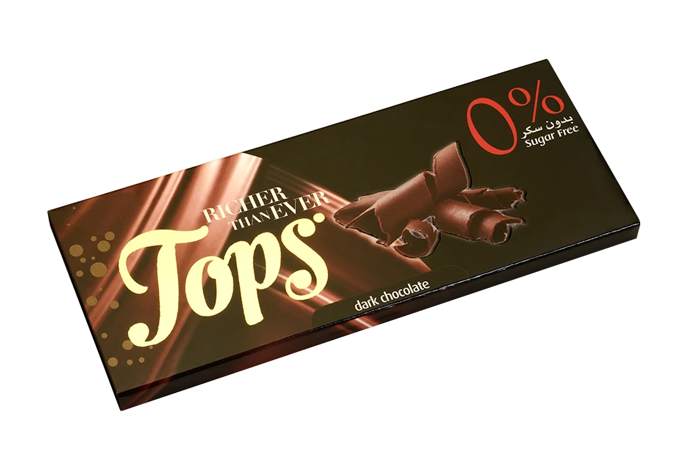 سەرەوەی بارەکانی بێ شەکری تۆخ 60g