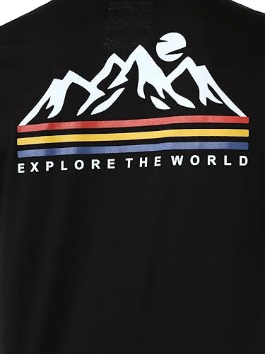 Cleocotton Mens Printed C.N.Tee T-Shirt