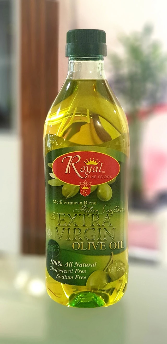 زەیتی زەیتون ڕۆیاڵ، بوتڵی پلاستیکی یەک لیتر