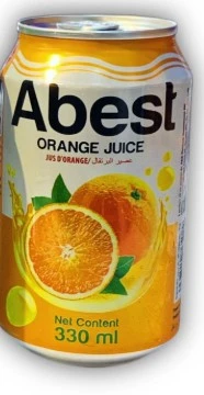 ئابێست ئاوی پرتەقاڵ ٣٣٠مل